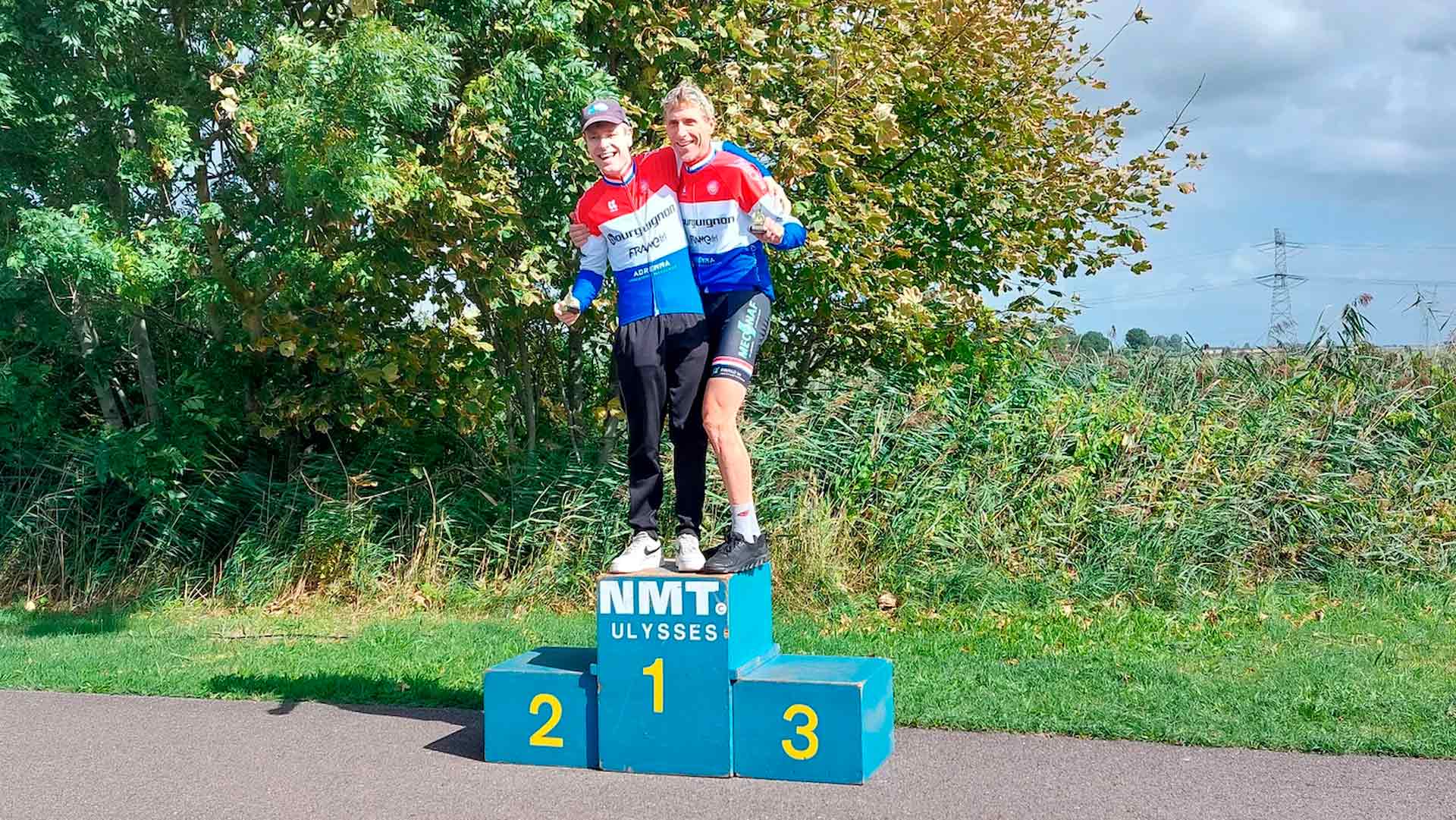 fryske tandem team boekt twee overwinningen bij sannes race in amsterdam